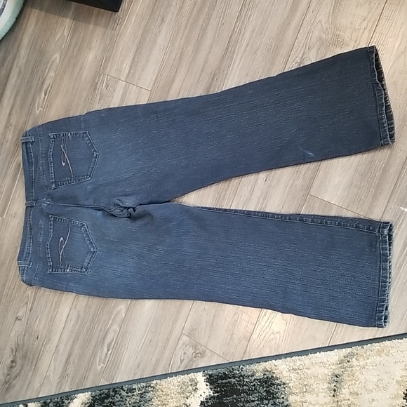 Style & Co. Jeans w/tummy control sz 16 short women's Denim Jean's - Picture 5 of 9